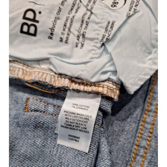 COPY - BP Mid-Rise Distressed Cut-Off Blue Jean Shorts/NWOT, Size 27 - Picture 5 of 6